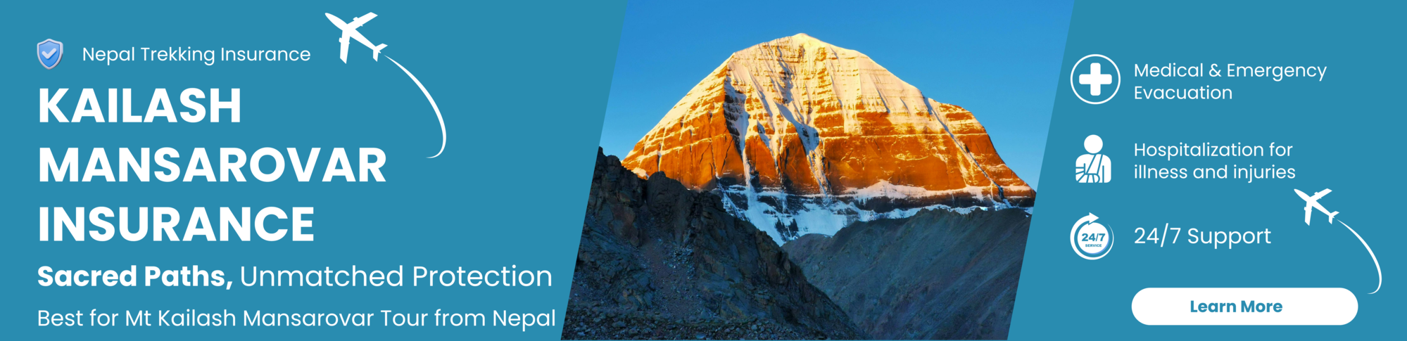 15 Days Nepal Kailash Tour Insurance